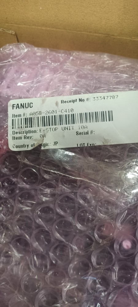 Fanuc E- Stop Control Unit A05B-2601-C410
