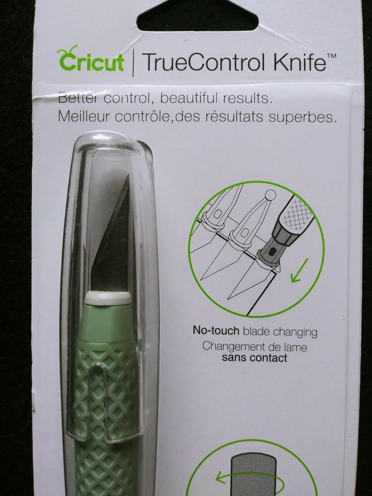 Cricut True Control Knife & Cricut True Control Refill Pack W/5 Premium Blades