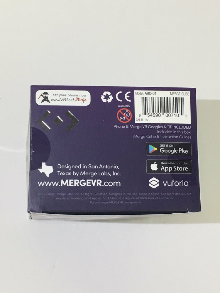 Meet The Merge Cube Holographic Hologram Object In Hand iPhone Android