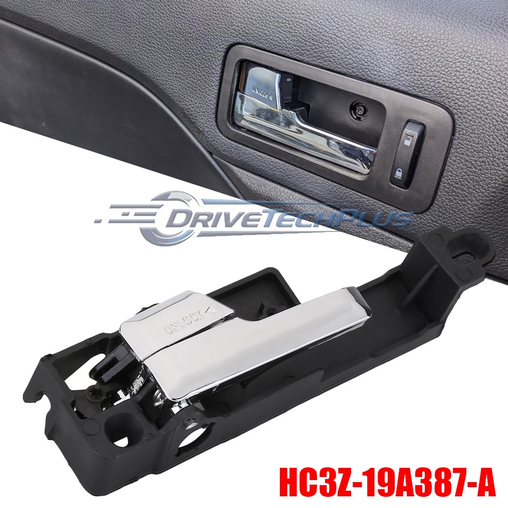 FOR FORD FUSION 2006-2012 FRONT INNER INSIDE DOOR HANDLE CHROME LEFT DRIVER SIDE