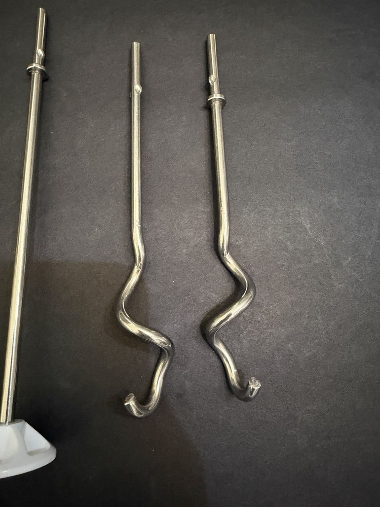 KitchenAid Hand Mixer Attachments Set OEM Beaters Dough Hooks Whisk Bag