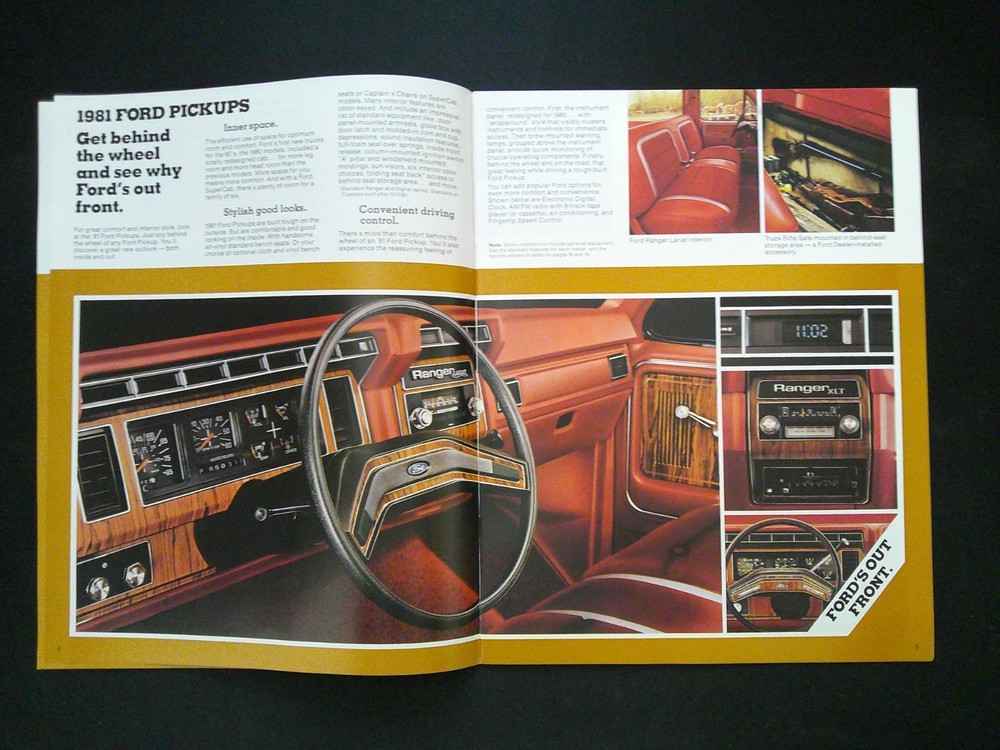1981 Ford Pickup Sales Catalog