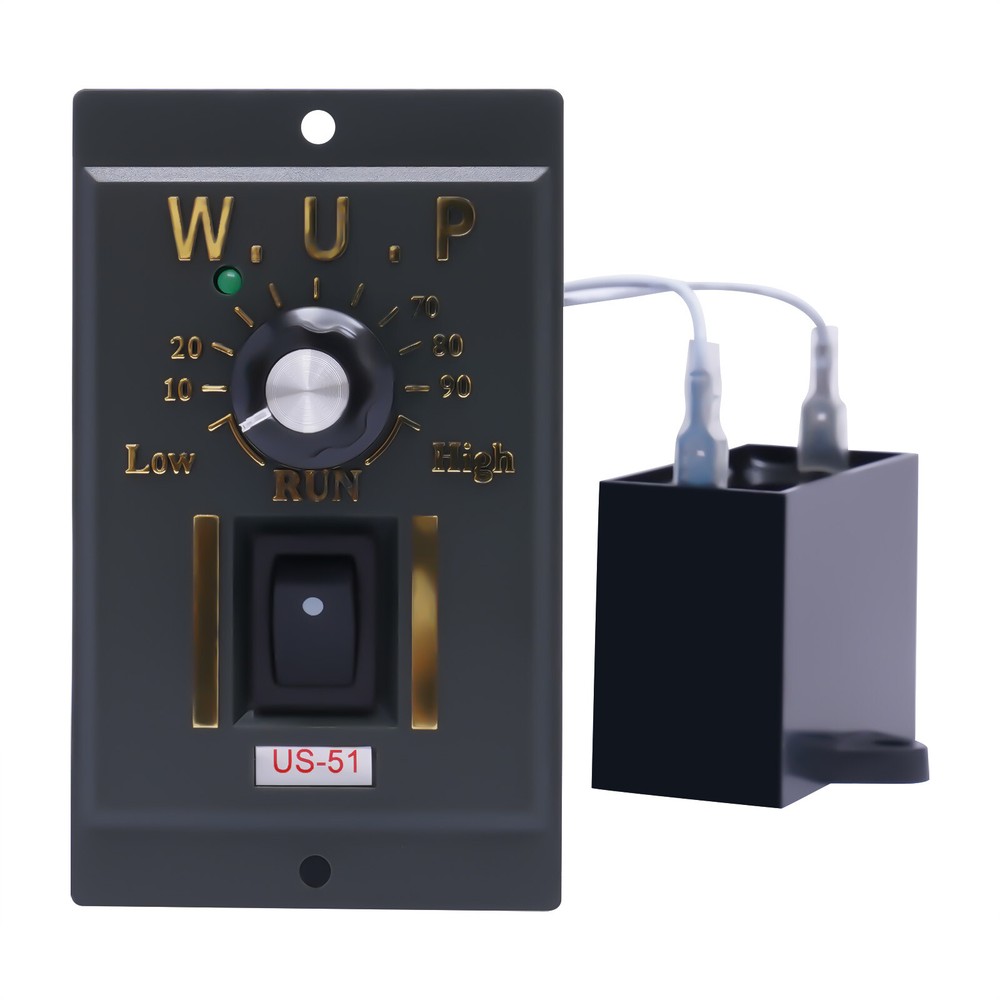 250W 110V AC Gear Motor with Variable Speed Controller and Bracket Single-Phase