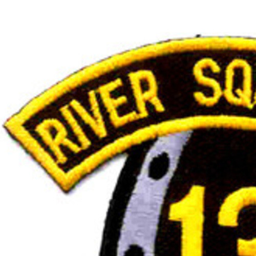 Rivron 13 River Assault Squadron Thirteen Patch Horseshoe