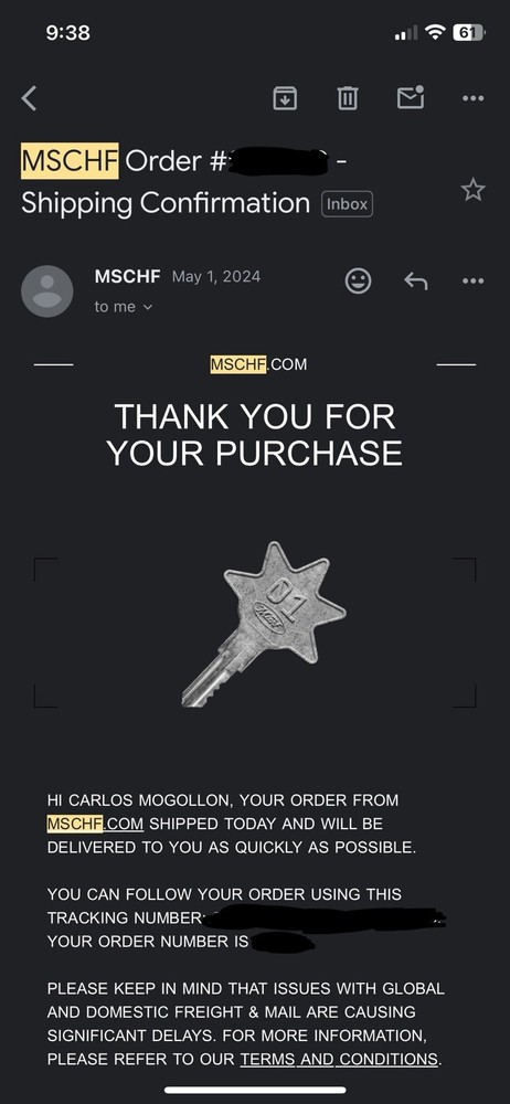 MSCHF Key Box 1 KEY original NOT A COPY