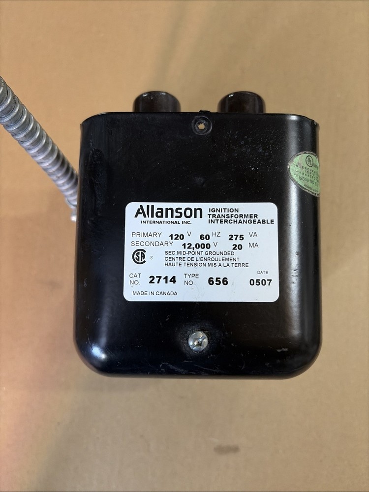 ALLANSON 2714-656 Ignition Transformer