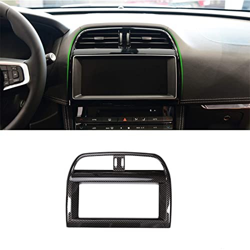 Central Control Navigation GPS Decorative Trim Inner Carbon fiber pattern