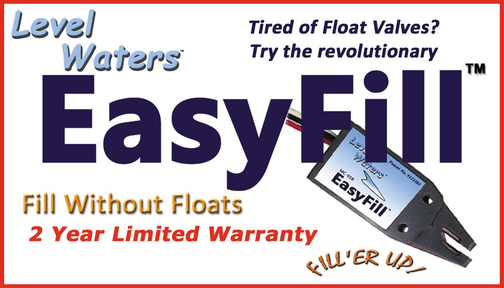 Level Waters EasyFill MC-01B/SW Electronic Auto-Fill Control Sensor.