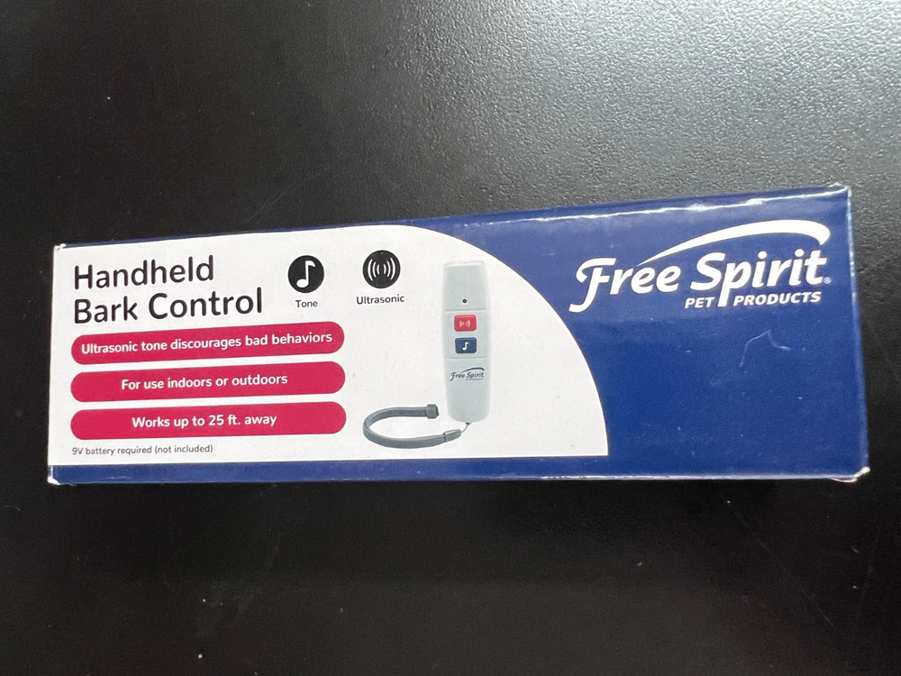 FreeSpirit Handheld Dog Training Device Stop Barking Dog Behavior Control Device