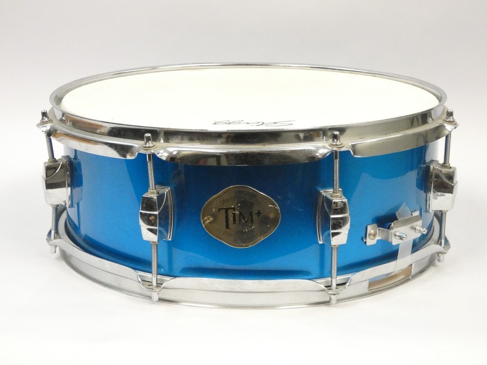 Stagg Drums Tim+ 14x5 Snare Drum - Blue