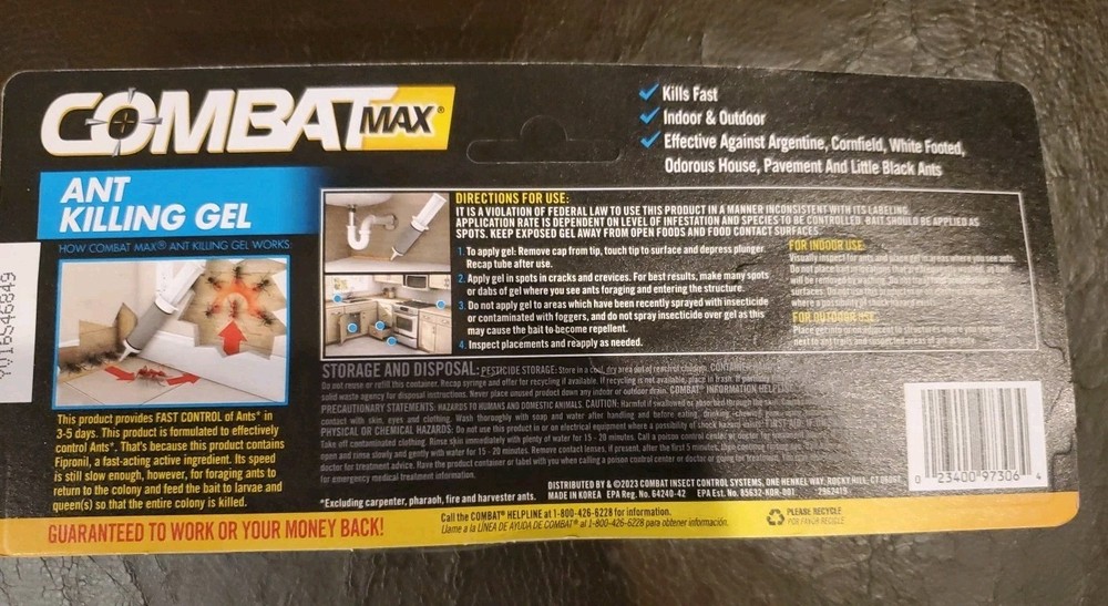 Combat Max Ant Killing Gel