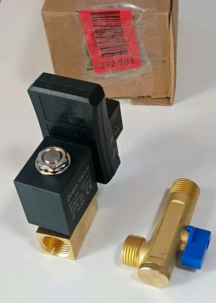 G1/2 DN15 230V Automatic Electronic Drain Valve for Air Compressor