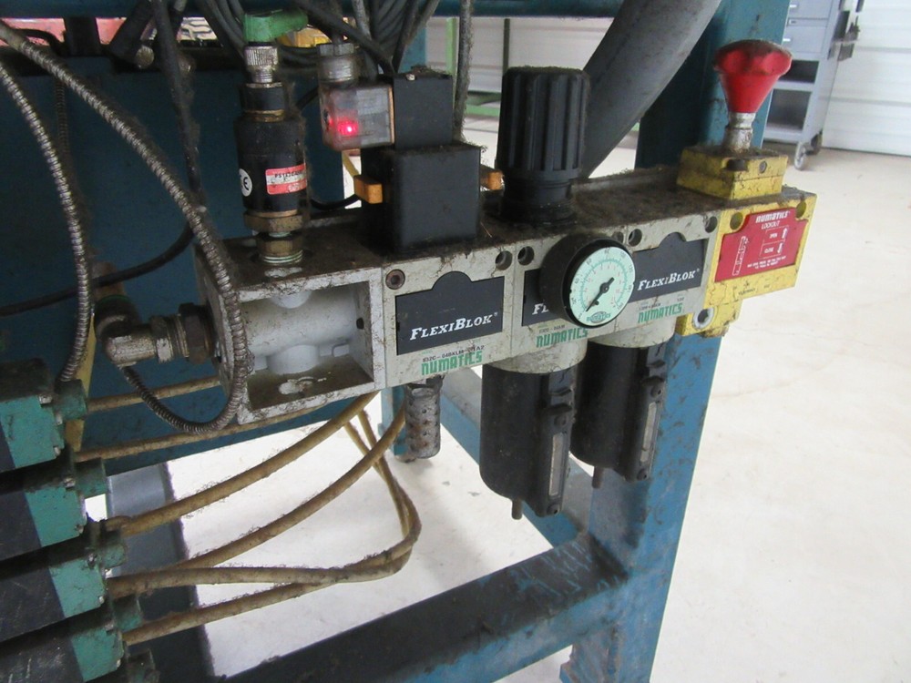 Puritan Pneumatic Press Stake Nut Assembly Machine Allen Bradley Panelview 600