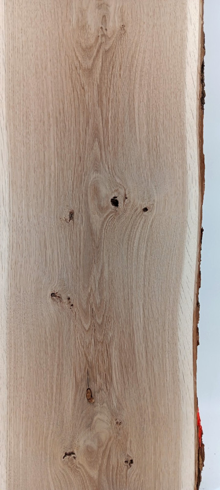White Oak Live-edge Slab