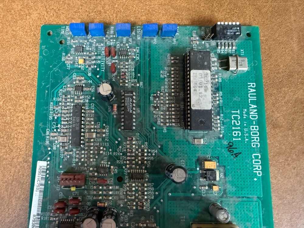 Rauland Borg TC2161 Card
