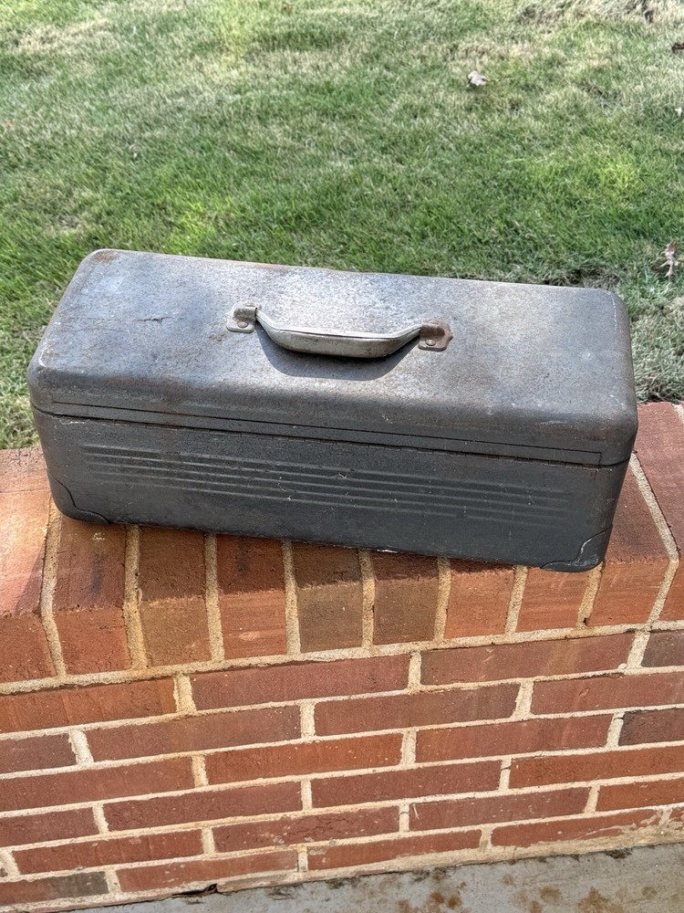 Vintage Metal Toolbox Possibly Craftsman