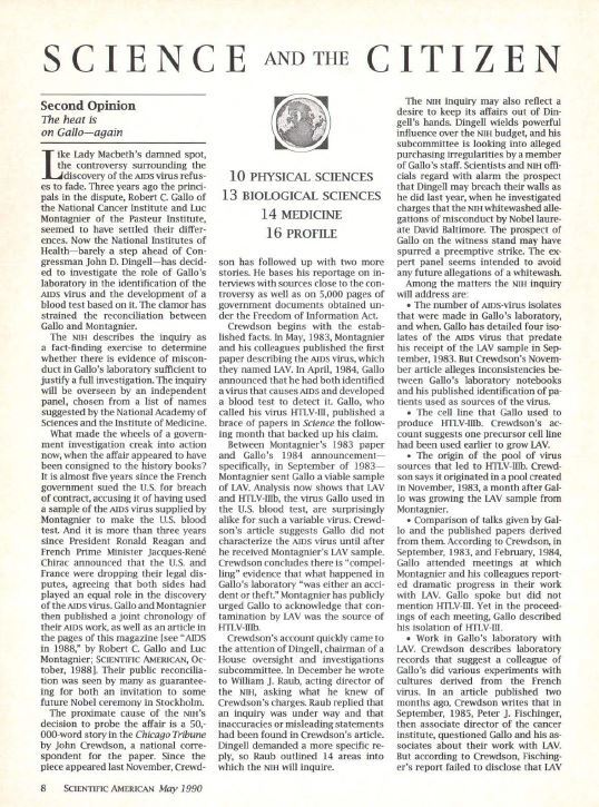 SCIENTIFIC AMERICAN 221 Select Issue Collection On USB Flash Drive