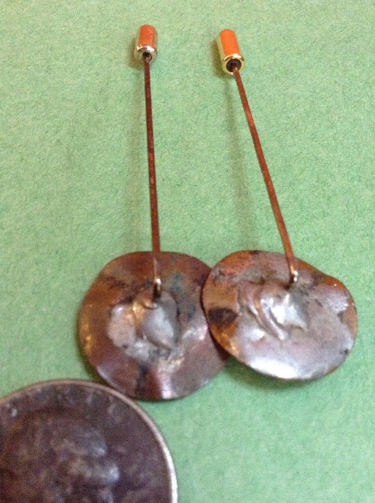 Vintage Folk Art Stick Pins