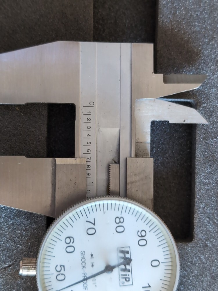 h&h 12" dial calipers