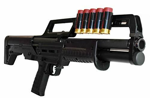 Trinity 12 gauge shell holder with base rail mount for Keltec KS7 pump.