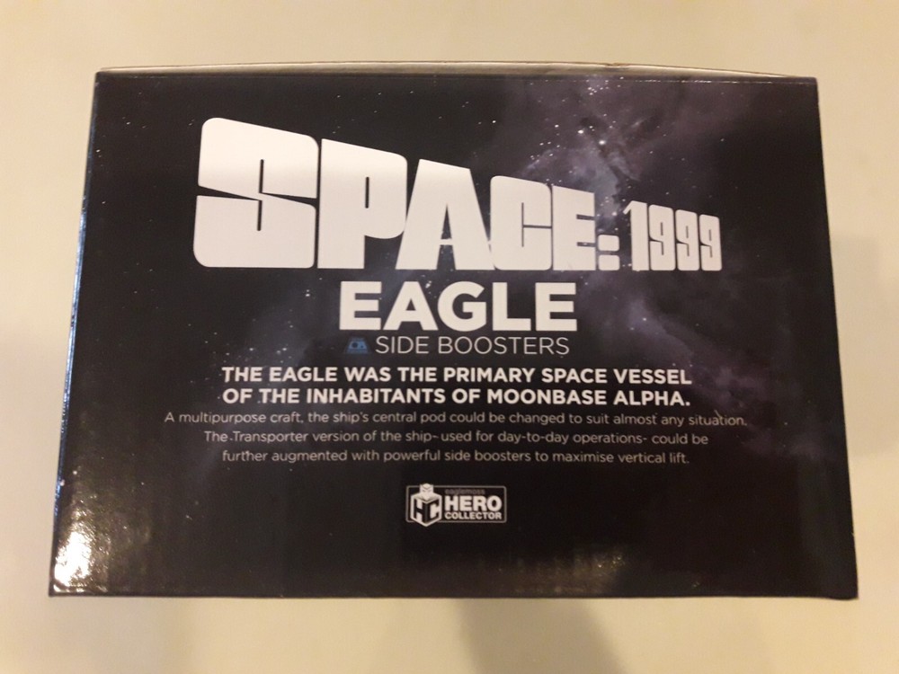 Eaglemoss Hero Collector Space 1999 Eagle Transporter With Side Boosters