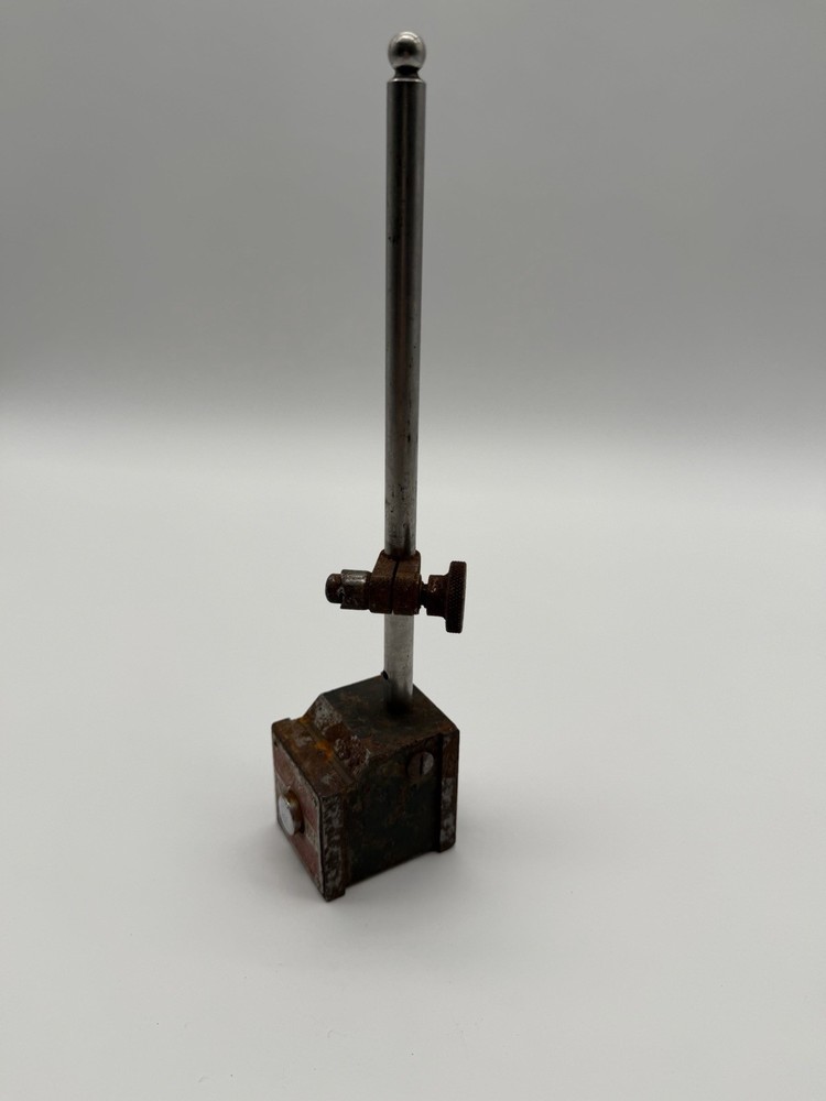 Starrett 657 Magnetic Base Indicator Holder Rusty Wear Etc