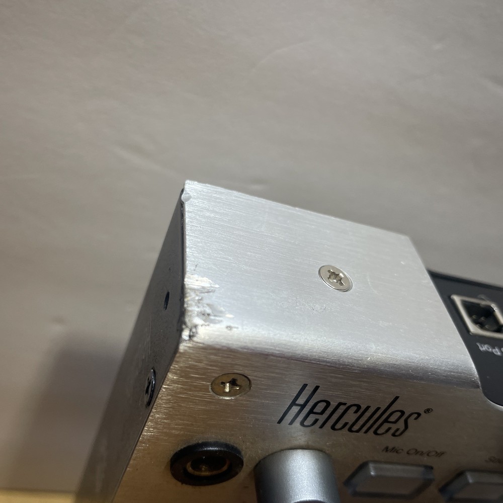 Hercules Dj Console Rmx Dj Controller 4-in/4-out Audio Interface Untested Parts