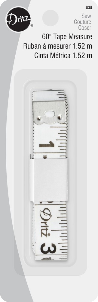 Dritz 838 Tape Measure-5/8"X60"