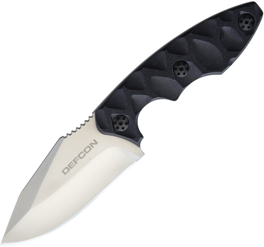 New Defcon Hydra Fixed Blade D2 Satin TD004
