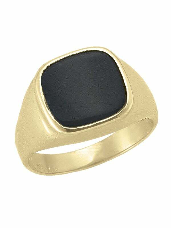 Square Onyx Ring