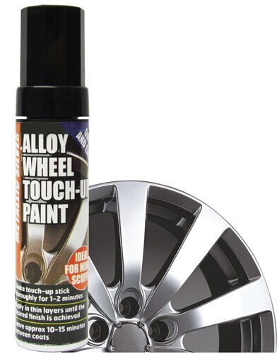 E-Tech Car Bodywork, Wheels & Anything Touch Up Paint Pen Sticks - Technik Grey