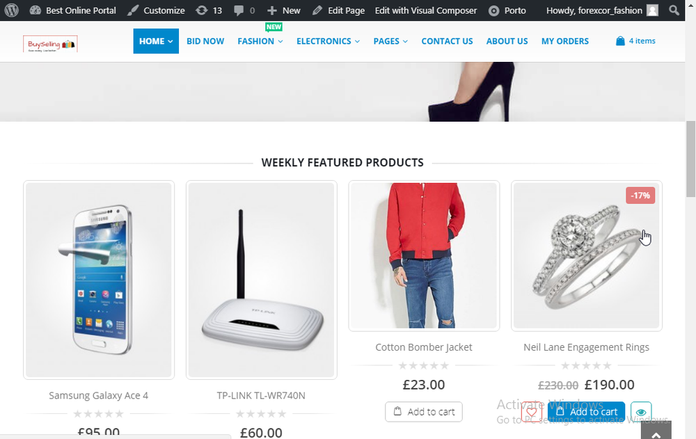 Multi Vendor eCommerce Website ​ Free hosting + installation
