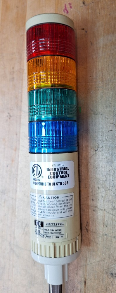 PATLITE CORP LE-FBP 24V AC/DC STACK LIGHT TOWER