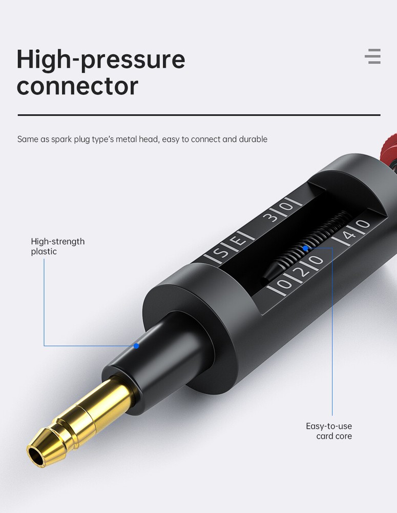 Car In-line Spark Tester Ignition Coil Engine Diagnostic Tool High Precision