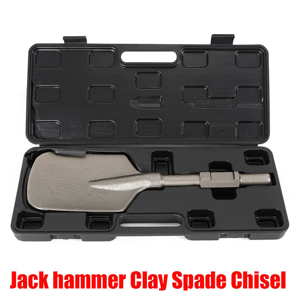 1.18" Jack Hammer Scoop Shovel Width Construction Blade Width Length Chisel
