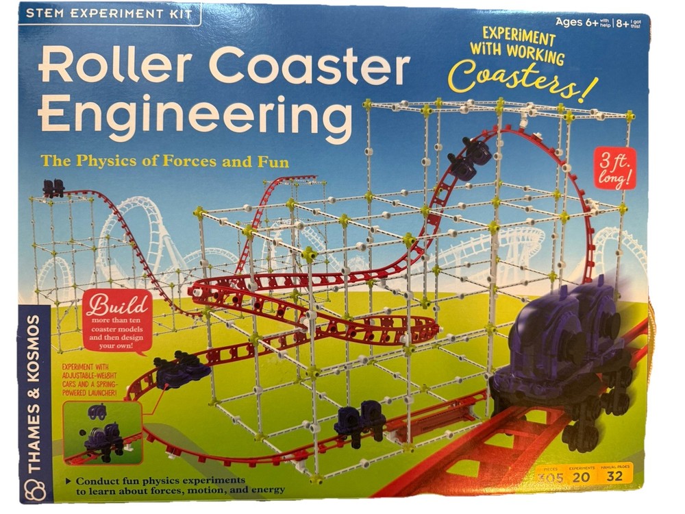 Thames & Kosmos Roller Coaster Engineering