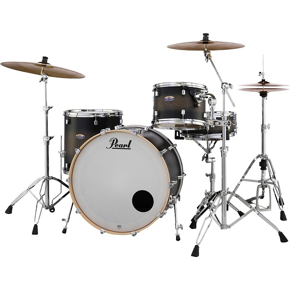 Pearl Decade Maple 3-Piece Shell Pack Satin Black Burst