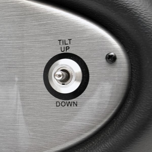 Tracker Boat Dash Switch Panel 176709 | Black / Gray