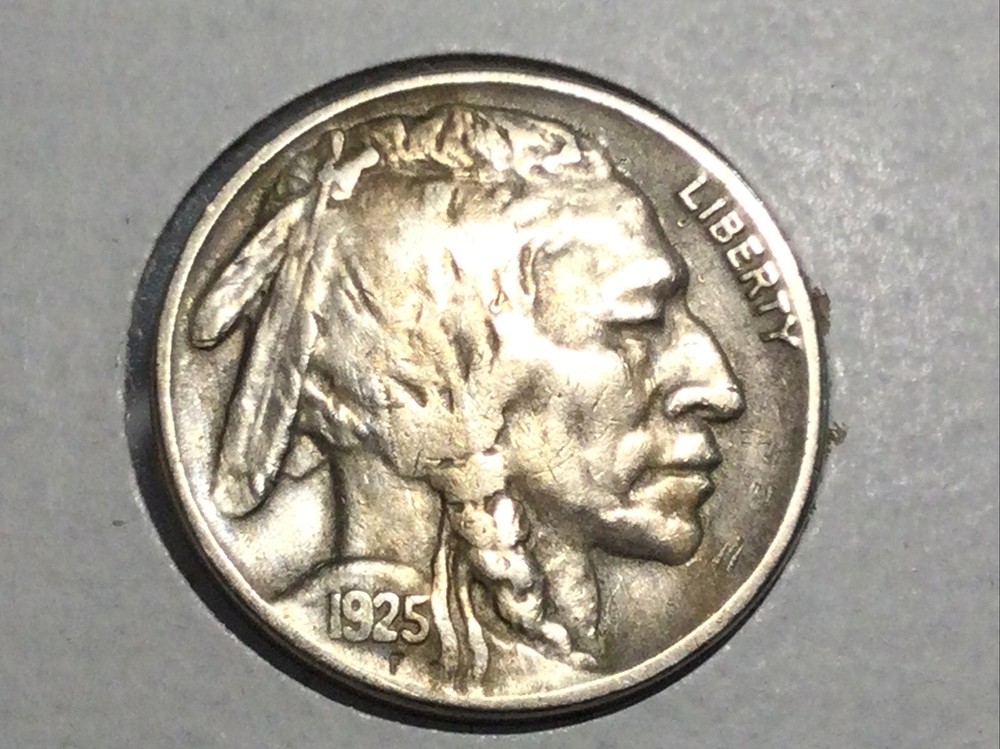 1925 Buffalo Nickel in extra fine
