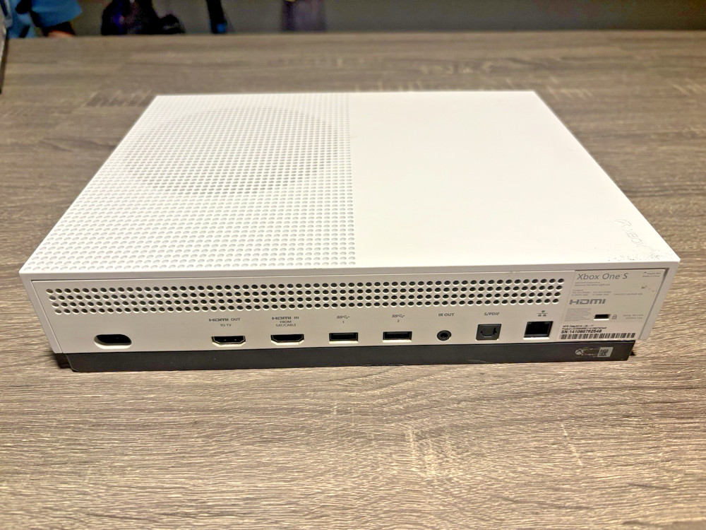 Microsoft Xbox One S White Console