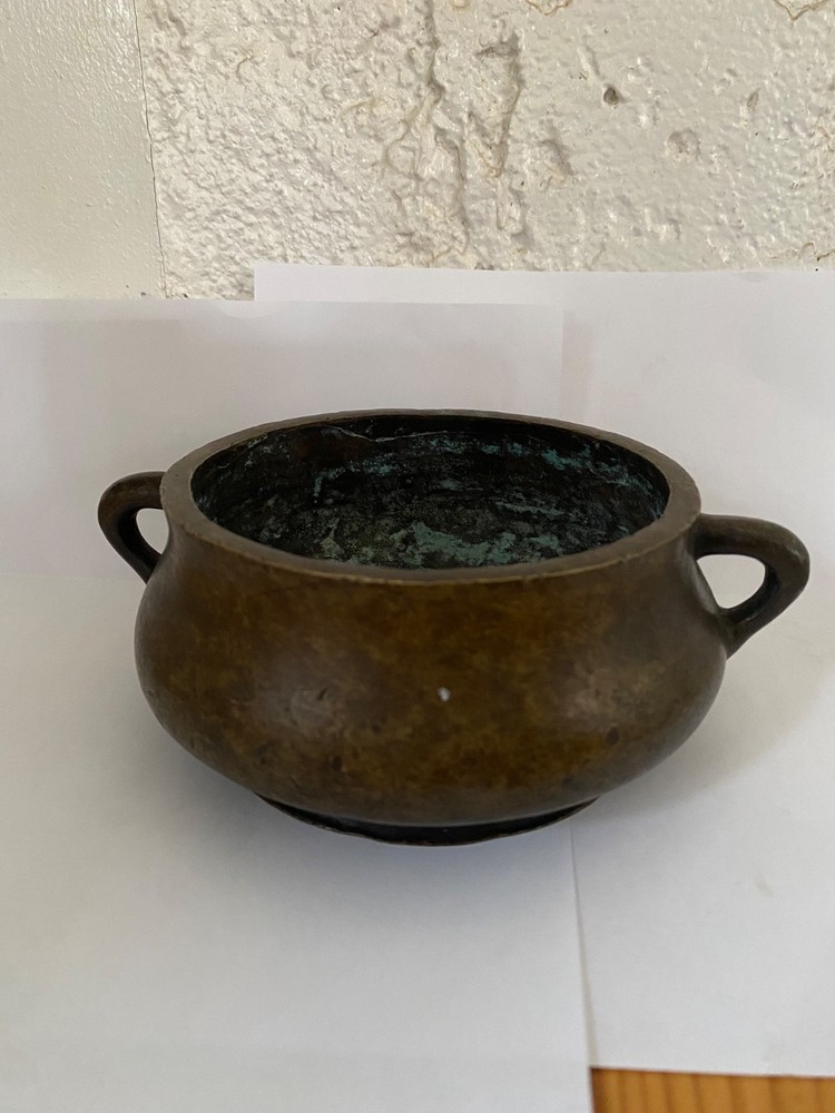 antique bronze censer