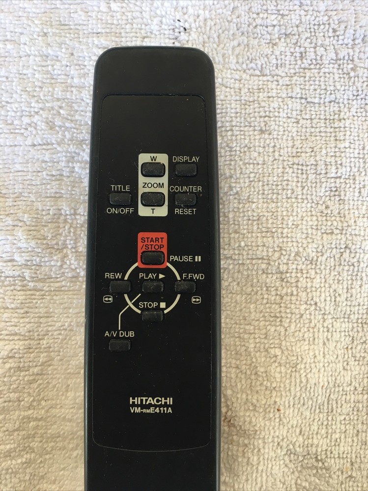 Hitachi VM-RME411A, Replacement Remote Control in Good Working Condition