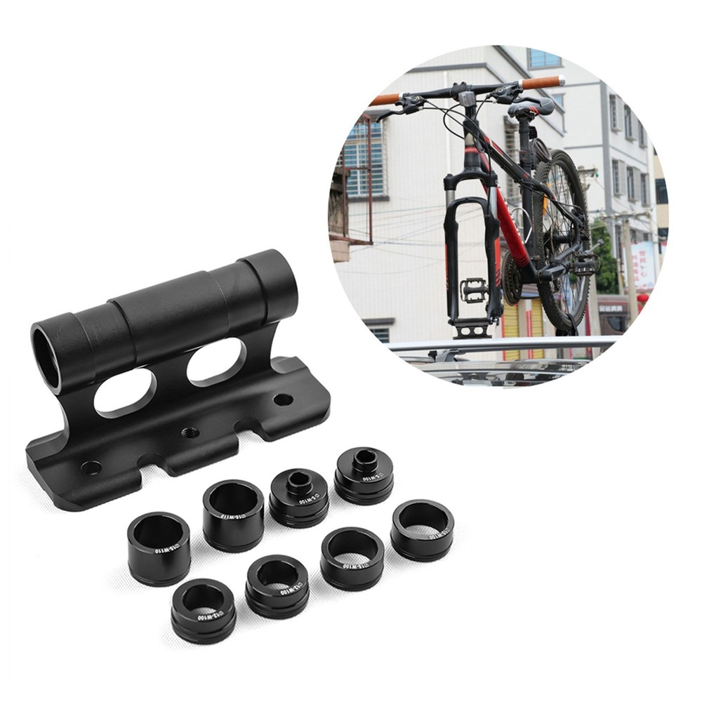 Bike Front Fork Mount With 4 Sizes Adapter Quick Release Fork Mount New