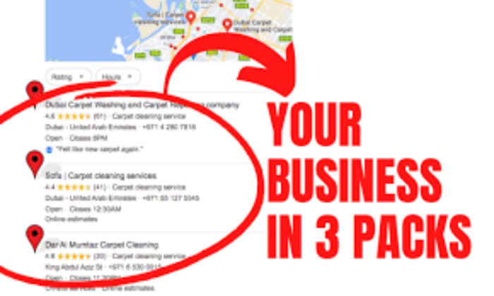 GMB google maps search engine optimisation local seo management