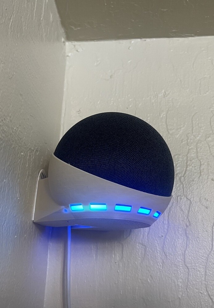 2-Pack Echo Dot 4/5 Wall & Corner Mount Bracket Holder Accessory TAN!!