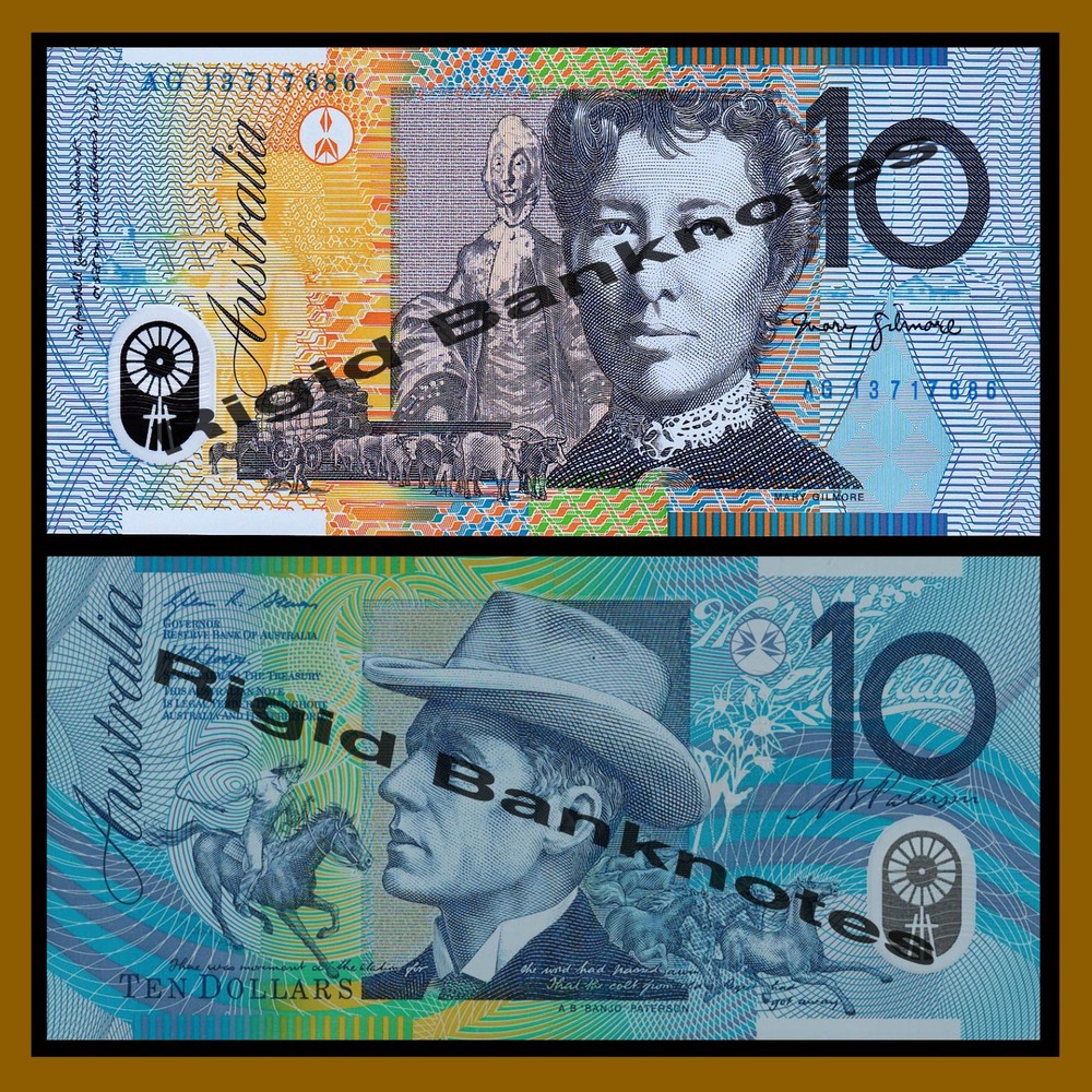 Australia 10 Dollars, 2013 P-58 Polymer Unc