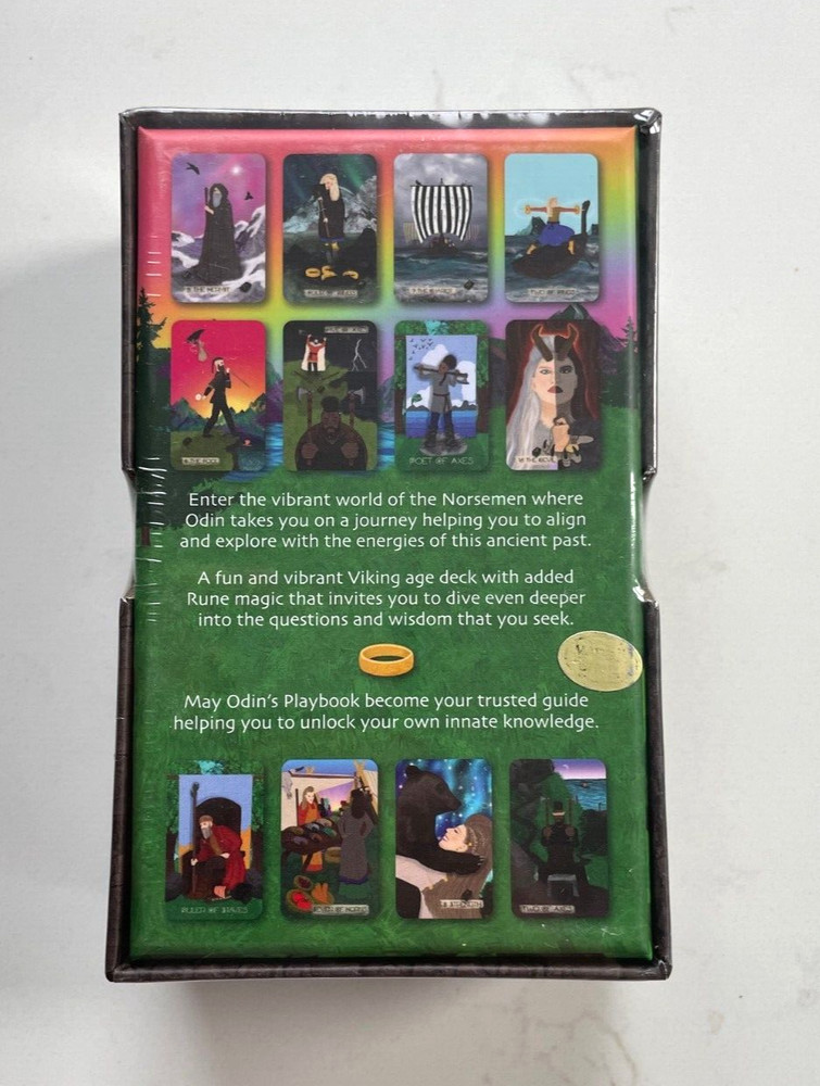 Tarot Tale Deck Odin's Playbook by Daniel Norman Kickstarter Sealed