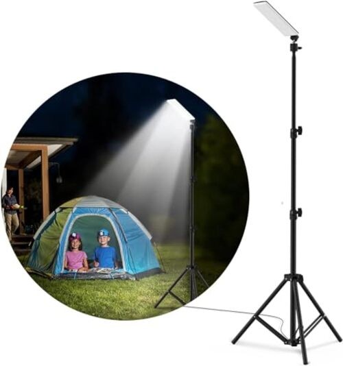 Camping Light, Telescoping Lantern Light, Work Lights with Stand for Garage