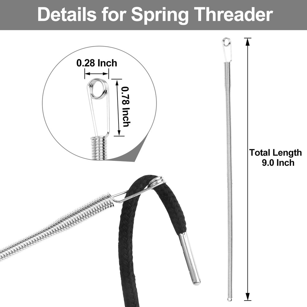 12PCS Drawstring Cord, 57 Inch Drawstring for Sweatpants, Drawstrings Replace...