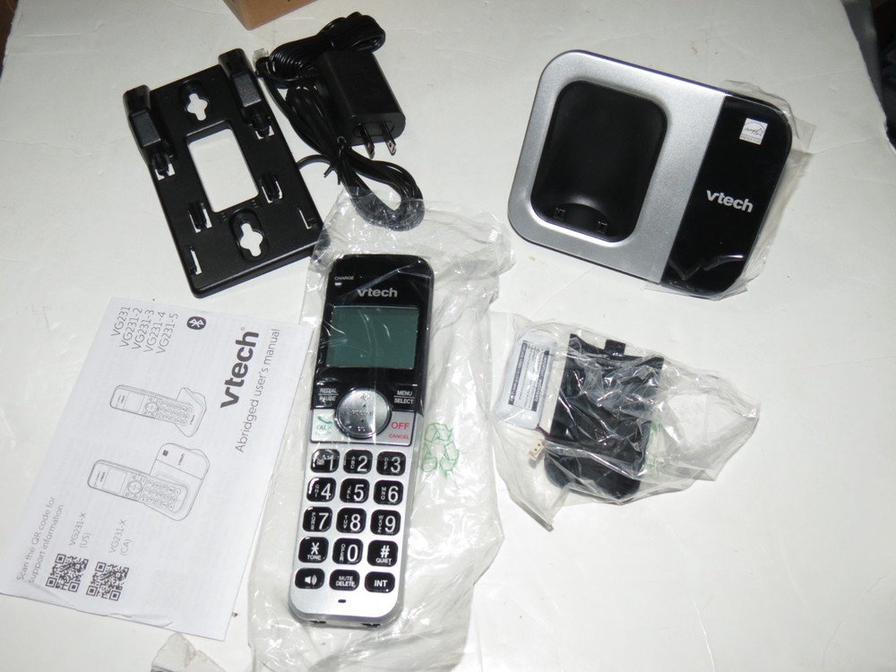 Vtech VG231-2 Cordless Phone Handset with base & Battery